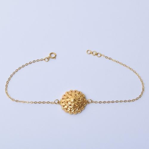 إسواره جابر ذهب عيار 21 - AA19