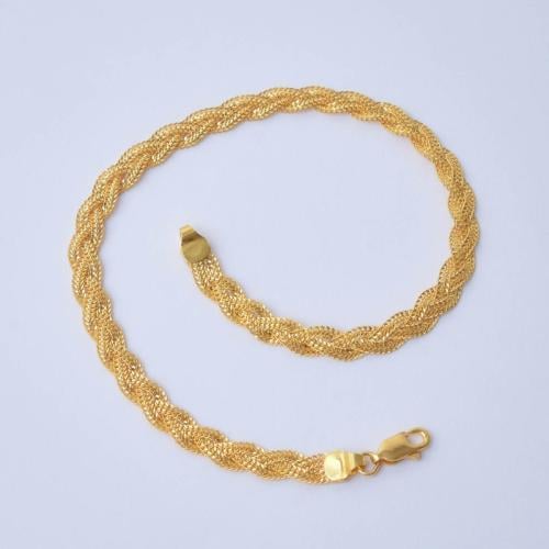 خلخال ذهب عيار 21 - AD42