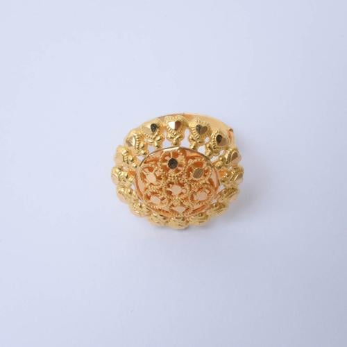 خاتم ذهب عيار 21 - AD04