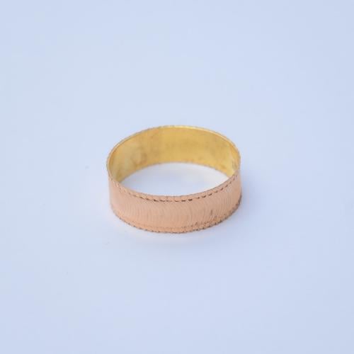 دبلة ذهب عيار 21 - AG61