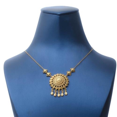 عقد جابر ذهب عيار 21 - AE27