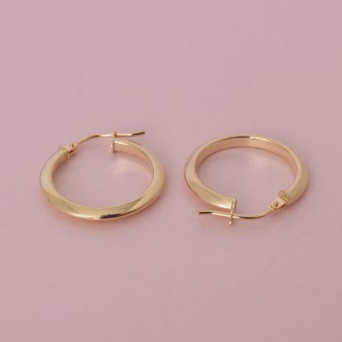 حلق ذهب عيار 18 - AB46