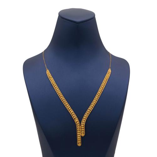 عقد ذهب عيار 21 - AK89