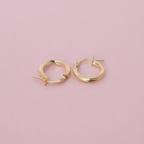 حلق ذهب عيار 18 - AB73