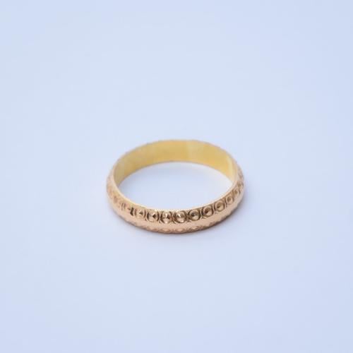 دبلة ذهب عيار 21 - AG60