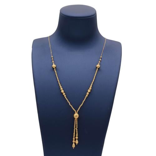 سبحة ذهب عيار 21  - AL87