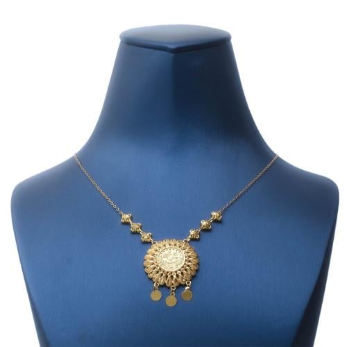 عقد جابر ذهب عيار 21 - AE34