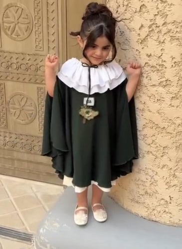 فستان اليوم الوطني بشكل جديد