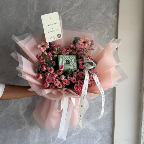 باقة بيبي بنك روز مع باتشي