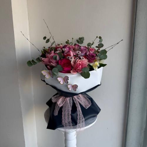 باقة الجلد الكحلي