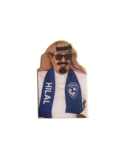 ستيكر الملك عبدالله للهلال