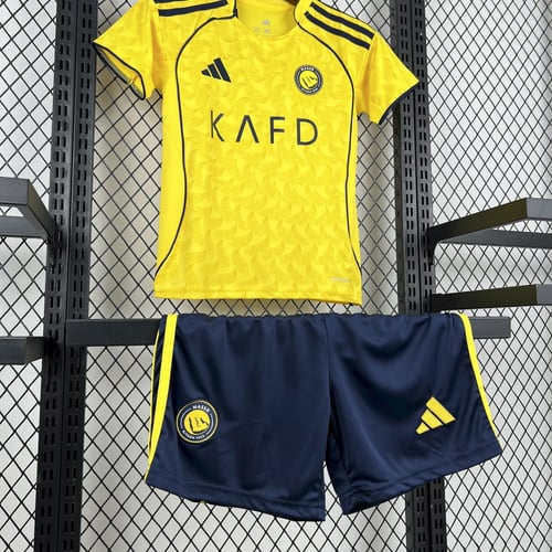 طقم اطفال لنادي النصر