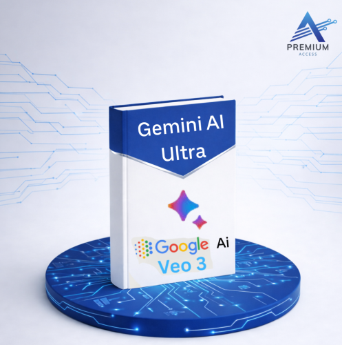 Gemini Google AI Ultra ( غير محدوده للفيديو )