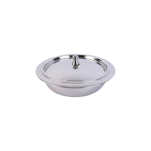 بادية استيل بغطاء - 19.5 سم | السيف هوم