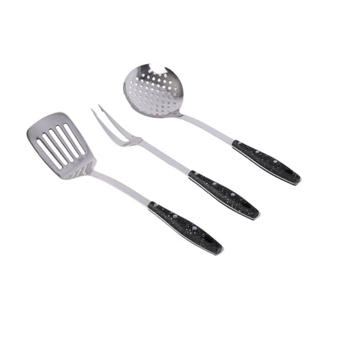 طقم أدوات مطبخ استيل - 7 قطع