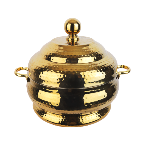 حافظة طعام - 4 لتر، ذهبي | السيف هوم