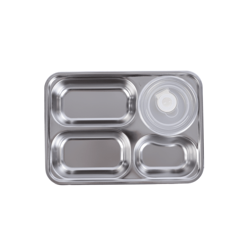 صندوق طعام -4 خانة | غطاء محكم