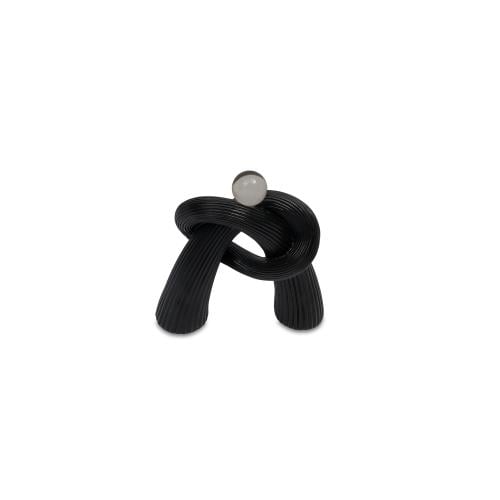 تحفة تجريدية سوداء بلمسة عصرية راقية لديكور المنزل