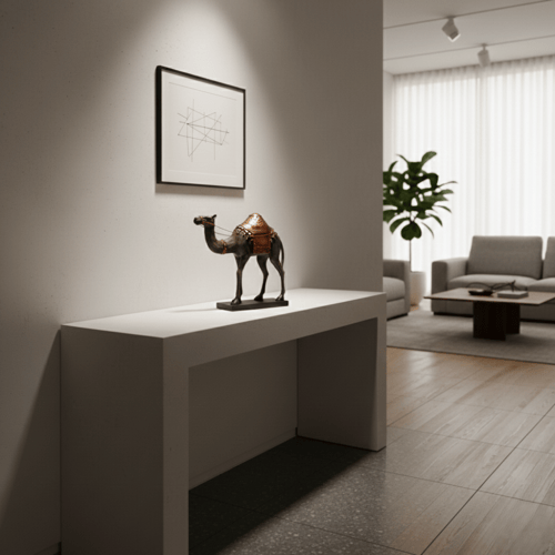 تحفة ديكورية بشكل جمل فاخر