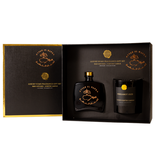 DIFFUSER Gift Set Candel Oud Bergamot