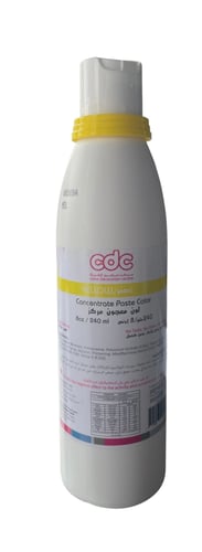 Yellow American concentrated paste color