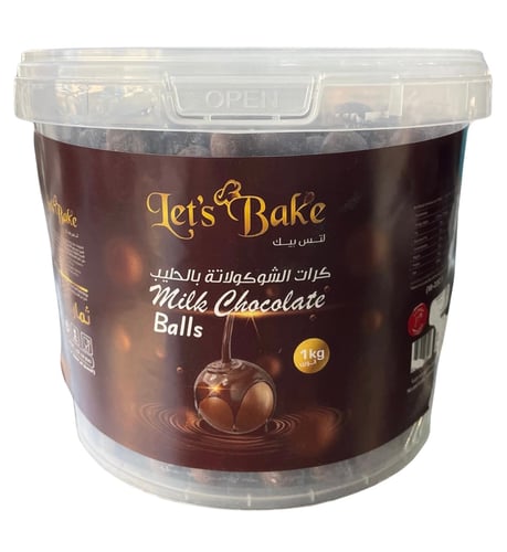 Chocolate milk balls
