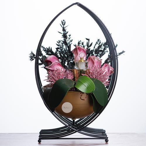 Pavan Special Vase - Pink Jori مزهرية باڤان الخاصة...