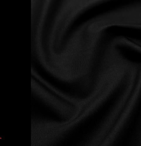 قماش رجالي شتوي اسود ملكي سادة