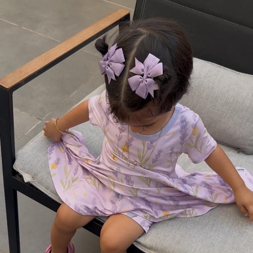 فستان مع شورت - Lavender Breeze