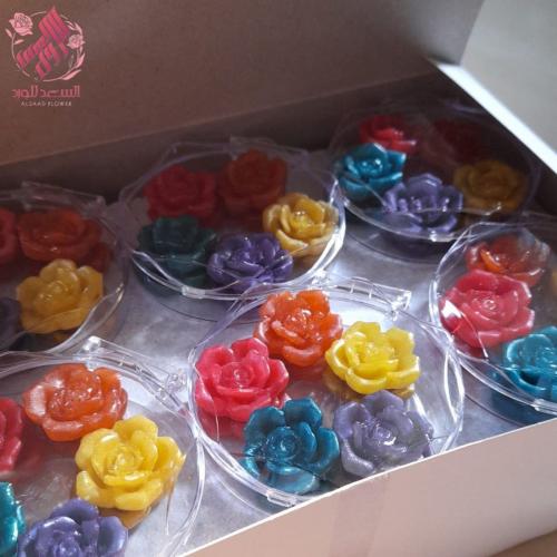 ورد مستكه روائح وأشكال مختلفة 24 علبة