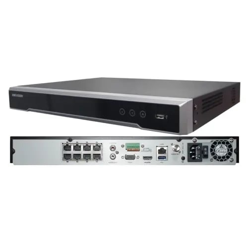جهاز عرض و تسجيل 8 قنوات NVR من Hikvision