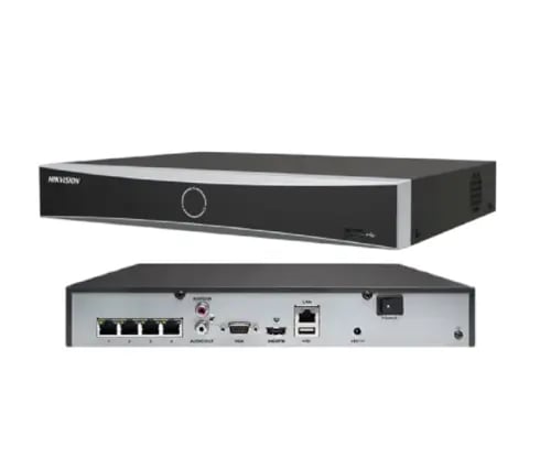 جهاز عرض و تسجيل 4 قنوات NVR من Hikvision