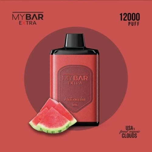 ماي بار 12000 سحبة بطيخ MY BAR 12000 PUFFS WATERME...