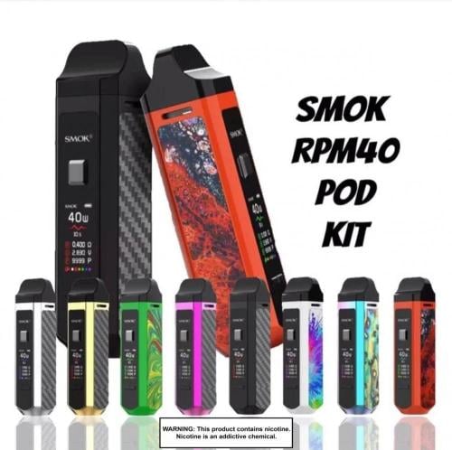 شيشة و سحبة ار بي ام كيت 40 من سموك SMOK RPM 40 KI...
