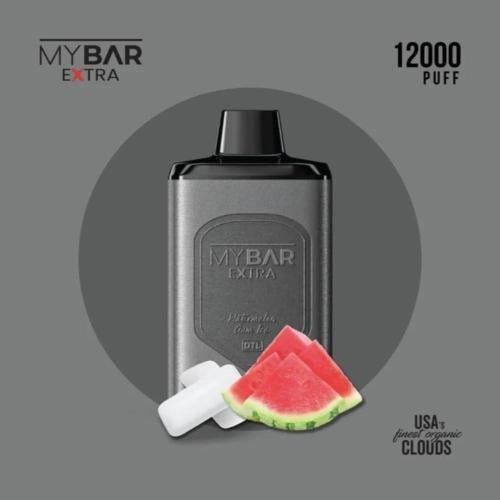 ماي بار 12000 سحبة بطيخ بالعلكة ايس MY BAR 12000 P...