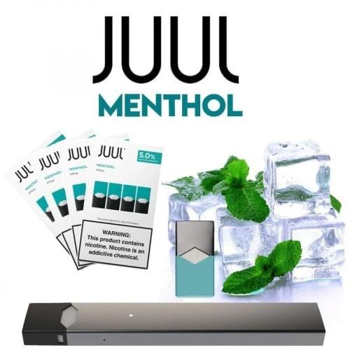 بودات جول معباة بنكهة المنثول نعناع JUUL Menthol 4...