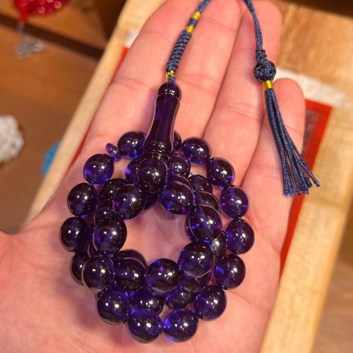 سبحة زعفران سماوي كركوشة