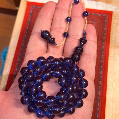 سبحة فاتوران أزرق حرباء