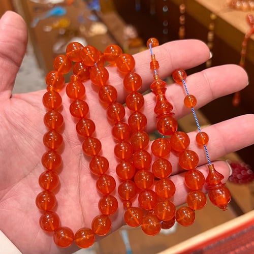 سبحة فاتوران جزري معرّق بشفافية