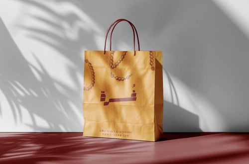 سبحة فاتوران احمر شفاف معرق