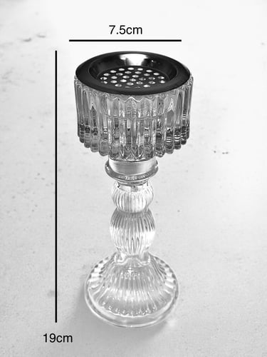 باقة التغيير مبخرتين كرستال وخشب