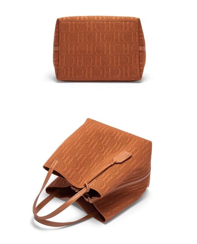 CH Tote bag - بني