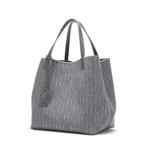 CH Tote bag - رصاصي