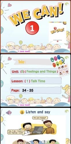 WC1-2 (Feelings and Things) U5-L1-Talk Time
