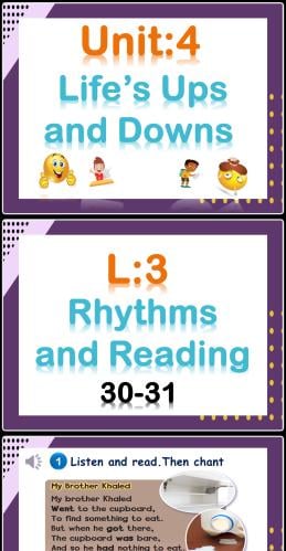 WC3-2- U4 L3-Life’s Ups and Downs-Rhythms and Read...