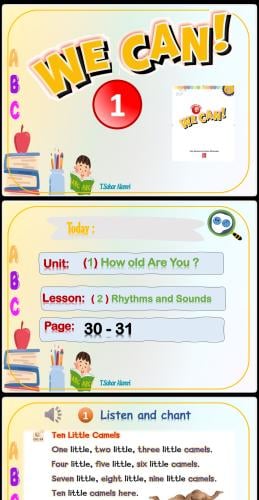 WC1-1 (How Old Are You?) U4 L2 - Rhythms and Liste...