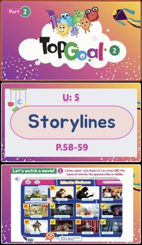 Top Goal 2-2 (U5- Storylines L1) P.58-59