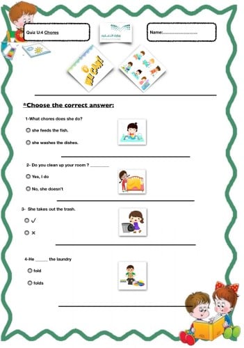 Quiz we can 3-1 U4 Chores