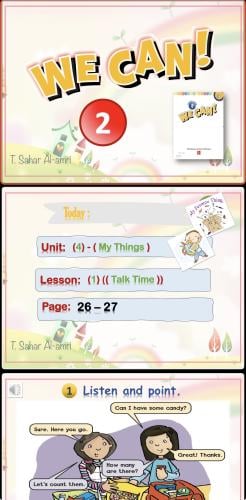 We Can2-2 (My Things ) U4 L1- Talk Time