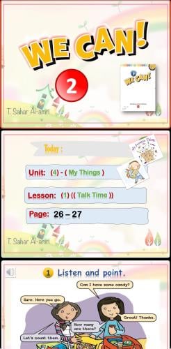 We Can2-2 (My Things ) U4 L1- Talk Time